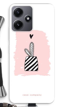 Black and white cactus