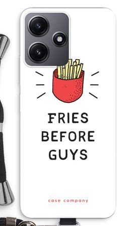 Fries before guys
