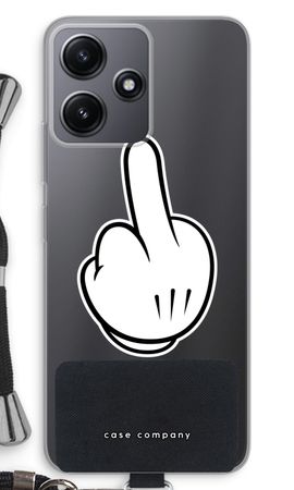 Middle finger black