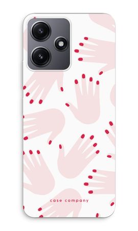 Hands pink