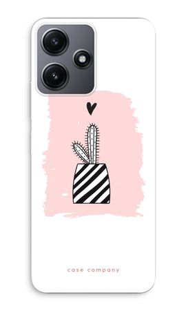 Black and white cactus