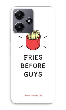 Fries before guys