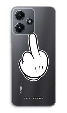 Middle finger black