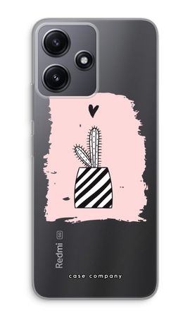 Black and white cactus
