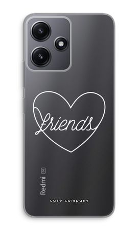 Friends heart pastel