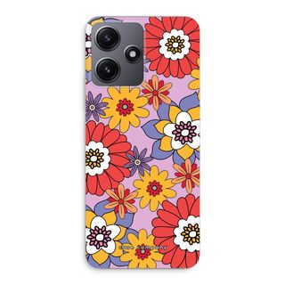 Retro Flowers - Purple