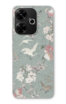 Japanse kraanvogels bloeien