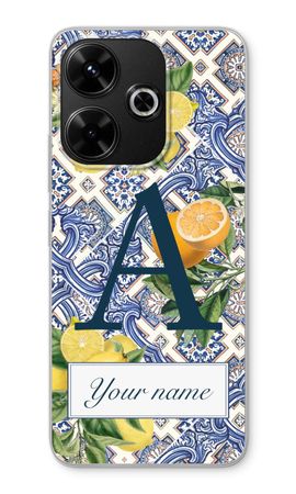 Monogram Blue tiles