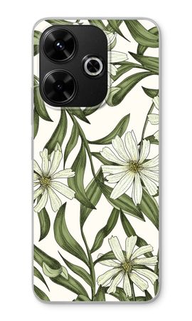 White flower pattern