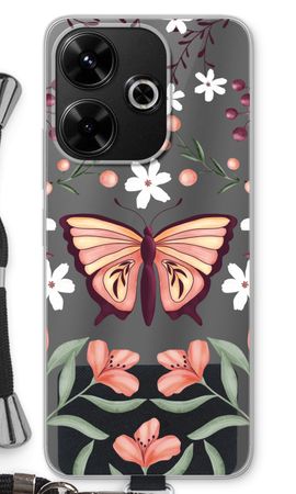 Butterfly in a floral world