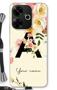 Flirty Flowers Monogram