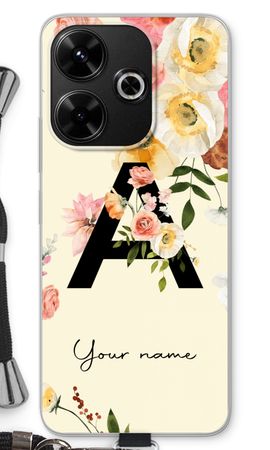 Flirty Flowers Monogram