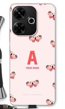 Rosy Butterflies Monogram