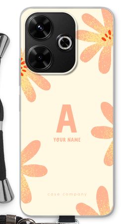 Peach Blossom Monogram