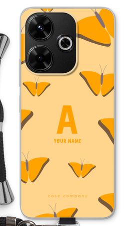 Amber Butterflies Monogram