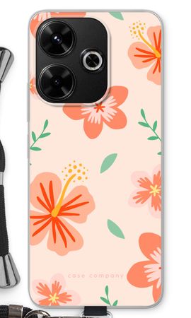 Tropical Pink Flowers