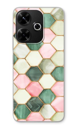 Hexagons in stained glass