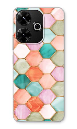 Hexagons in stained glass