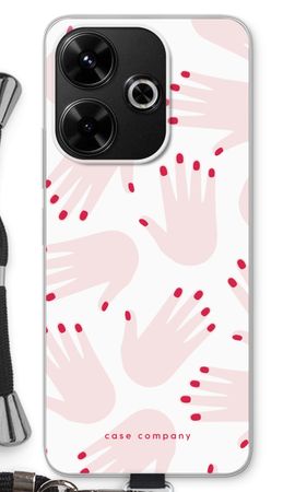 Hands pink