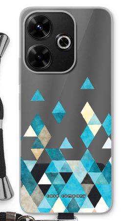 Coloured triangles blue