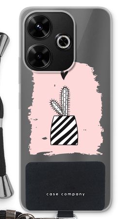 Black and white cactus
