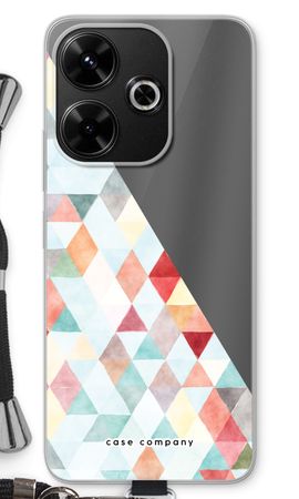 Coloured triangles pastel