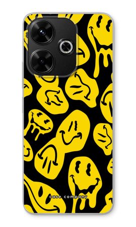 Melting smiley - Yellow