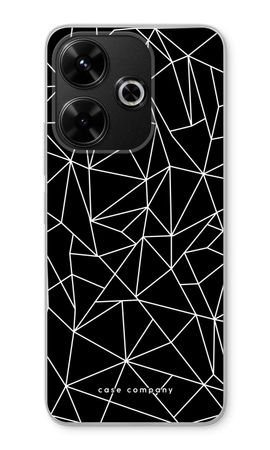 Geometric lines white