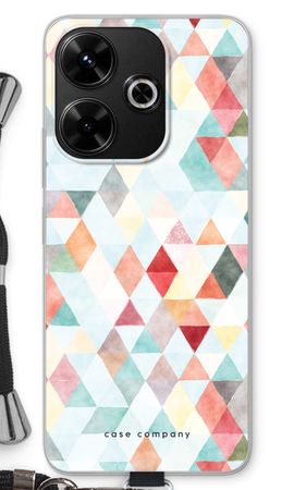 Coloured triangles pastel