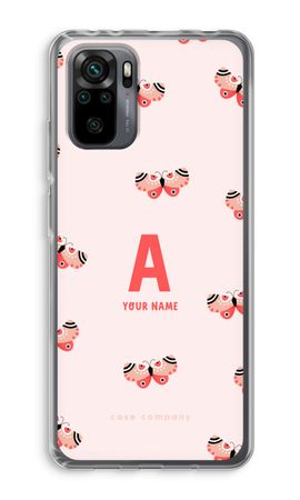 Rosy Butterflies Monogram