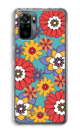Retro Flowers - Blue