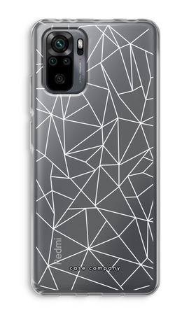 Geometric lines white