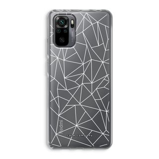 Geometric lines white