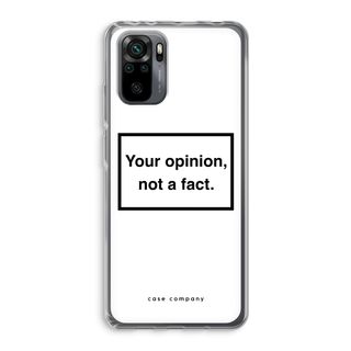 Your opinion