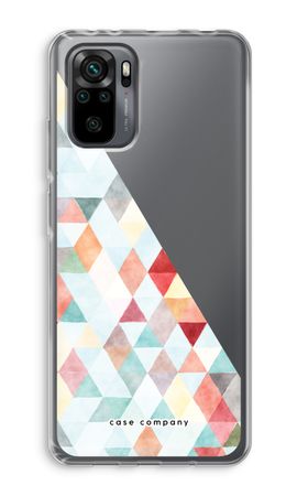 Coloured triangles pastel