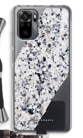 Speckled marble