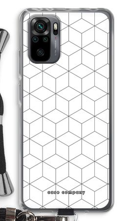 Cubes black and white