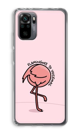 Flamingoes to voicemail