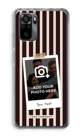 Polaroid - Retro, Xiaomi Redmi Note 10 Pro weiche Hülle