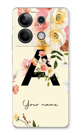 Flirty Flowers Monogram