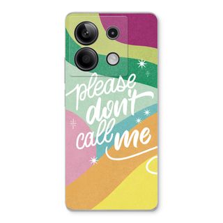 Don't call