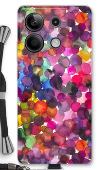 Points d'aquarelle superposés