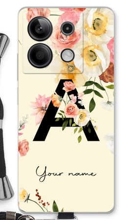 Flirty Flowers Monogram