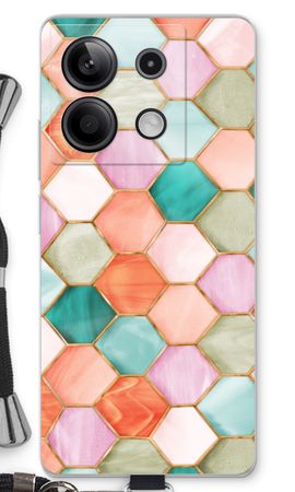 Hexagons in stained glass