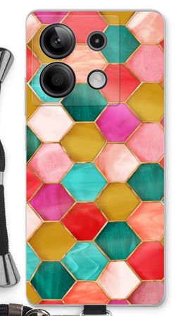 Hexagons in stained glass