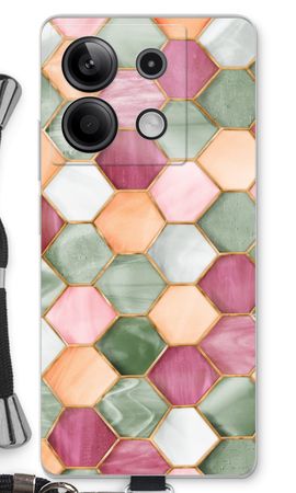 Hexagons in stained glass