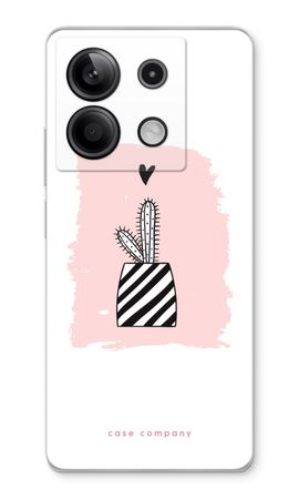 Black and white cactus