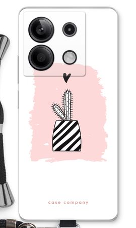 Black and white cactus