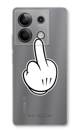 Middle finger black