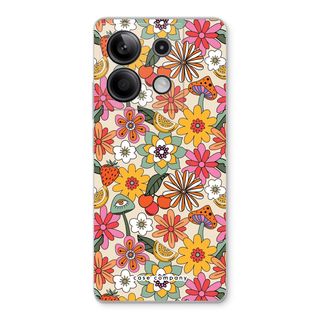 Retro Flowers N°2 - Yellow